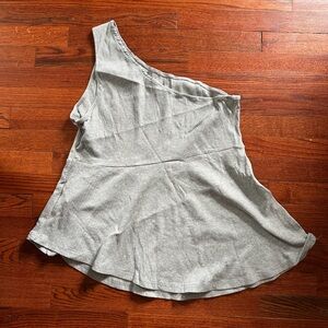 SHEIN One Shoulder Ribbed Tank